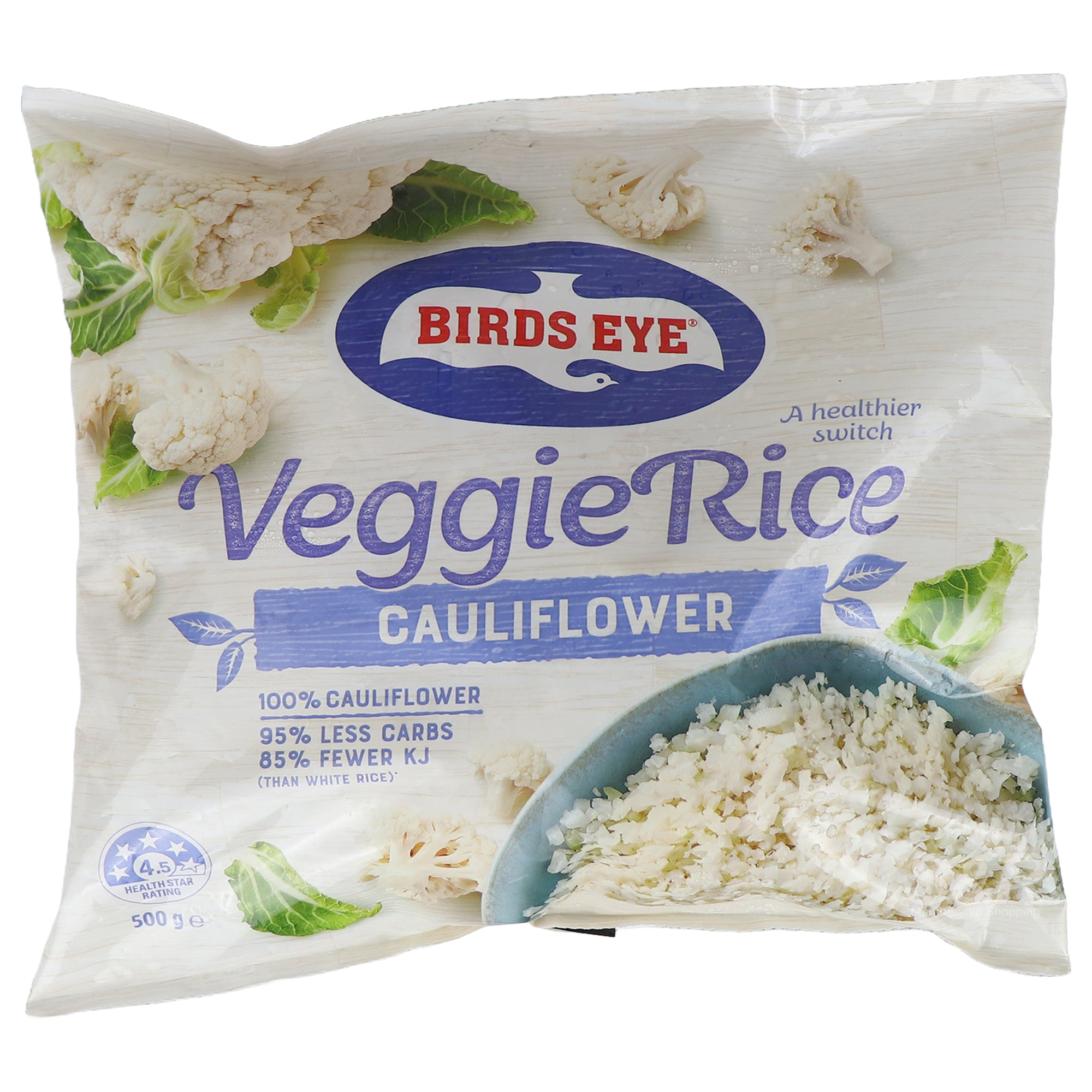 Birds Eye Veggie Rice Cauliflower 500g Birds Eye Veggie Rice Cauliflower 500g